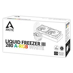 Arctic Liquid Freezer III 280 A-RGB AIO CPU Water Cooler, White