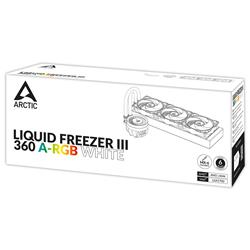 Arctic Liquid Freezer III 360 A-RGB AIO CPU Water Cooler, White