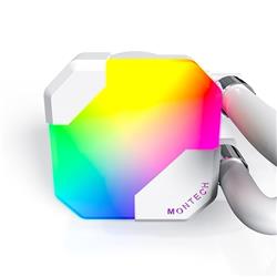 Refroidisseur tout-en-un Montech HyperFlow ARGB 360, Blanc