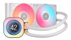 CORSAIR iCUE LINK TITAN 240 RX LCD White AIO, 240mm Radiator, Liquid CPU Cooler