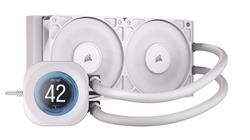 CORSAIR CORSAIR NAUTILUS 240 LCD 240 mm Refroidisseur liquide Blanc