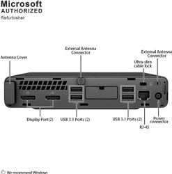 HP EliteDesk 800 G5 i5-9500T 16GB RAM 256GB SSD W11P (Renewed)