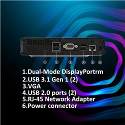 HP ProDesk Mini i5-8400T 16GB 256GB Wi-Fi Win11Pro (Renewed)