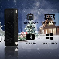 HP Treasure Box SFF i5-8600 16 Go RAM 1 To SSD Win11 Pro Remis à neuf