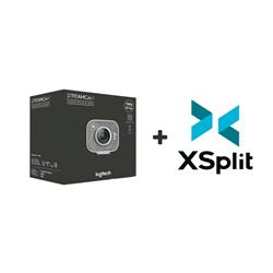 LOGITECH StreamCam Webcam, Full HD 1080p resolution at 60 fps (White)