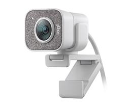 LOGITECH StreamCam Webcam, Full HD 1080p resolution at 60 fps (White)