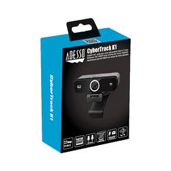 ADESSO Cybertrack K1 1080P HD Fixed Focus USB Webcam