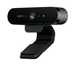Webcam LOGITECH BRIO avec vidéo 4K Ultra HD, Noir