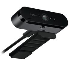 Webcam LOGITECH BRIO avec vidéo 4K Ultra HD, Noir