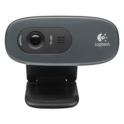 LOGITECH C270 HD Webcam, 720p with Noise Reducing Mic(Open Box)