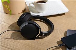 SENNHEISER HD 400U USB-C Over-Ear Headphones, Black