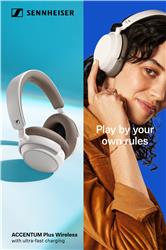 SENNHEISER ACCENTUM Plus Wireless Over-Ear Headphone, White