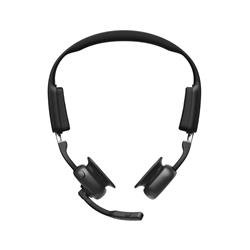 SHOKZ OpenMeet NC Bluetooth Stereo Headset with Mic, Black