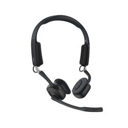 SHOKZ OpenMeet UC USB-C NC Bluetooth Stereo Headset with Mic, Black