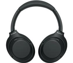 SONY Casque sans fil à réduction du bruit WH-1000XM4C, Noir