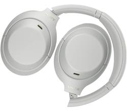 SONY Casque sans fil à réduction du bruit WH-1000XM4C, Platine d'argen