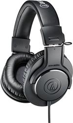 AUDIO TECHNICA ATH-M20x Monitor Headphones, Black
