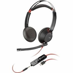 HP Poly Blackwire 5220 Stereo USB-C Headset - (8X231A6)
