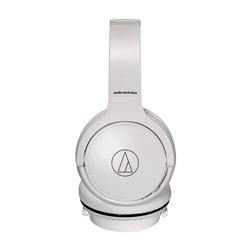 AUDIO-TECHNICA ATH-S220BT Wireless On-Ear Headphones, White