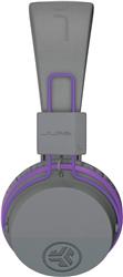 JLAB JBuddies Studio Casque sans fil pour enfants, gris/violet