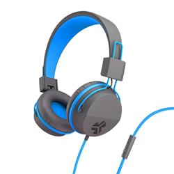 JLAB JBuddies Studio Wireless Kids' Headphone, Grey/Blue