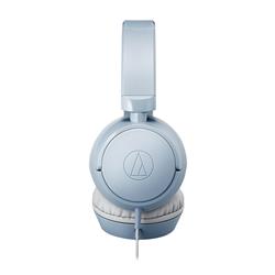 AUDIO TECHNICA ATH-S120C Écouteurs supra-auriculaires USB-C, bleu-gris