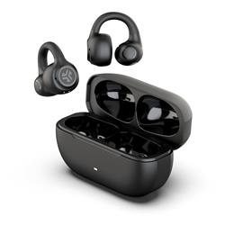 JLAB AUDIO Flex Clip-on True Wireless Earbuds, Black