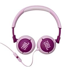 JBL Junior 320 Wired On-Ear Headphones for Kids, Purple