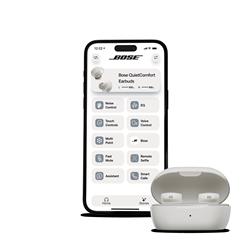 BOSE QuietComfort NC True Wireless Earbuds, White