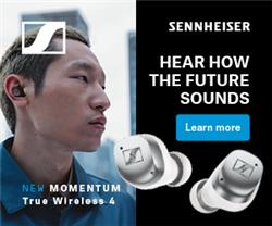 SENNHEISER MTW4 Momentum 4 True Wireless Earbuds, White Silver