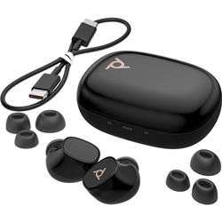 POLY Voyager Free 20 True Wireless Earbuds, Black