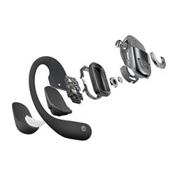 SHOKZ OpenFit 2 Air Conduction NC True Wireless Earphones, Black