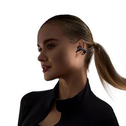 SHOKZ OpenDots ONE Open-Ear True Wireless Earbuds, Black