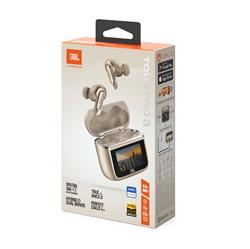 JBL Tour Pro 3 True Adaptive Noise Cancelling Earbuds, Latte