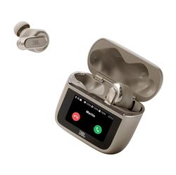 JBL Tour Pro 3 True Adaptive Noise Cancelling Earbuds, Latte