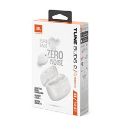 JBL Tune Buds 2 Écouteurs sans fil avec réduction de bruit, blanc