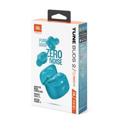 JBL Tune Buds 2 Écouteurs sans fil avec réduction de bruit, turquoise