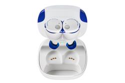 AUDIO TECHNICA ATH-CKS50TW2 R2-D2™ Wireless Earbuds, White/Blue
