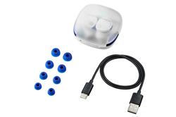 AUDIO TECHNICA ATH-CKS50TW2 R2-D2™ Wireless Earbuds, White/Blue