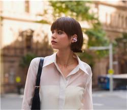 SONY Écouteurs sans fil LinkBuds Clip, Lavande