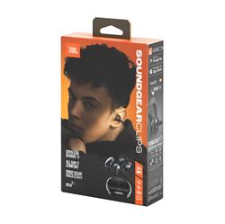 JBL Soundgear Clips Écouteurs tendance équipés, noir