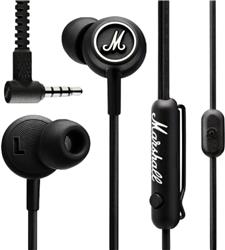 MARSHALL Mode Écouteurs intra-auriculaires filaires, Noir