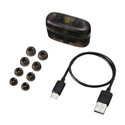 AUDIO TECHNICA ATH-CKS30TW+ Wireless In-Ear Headphones, Black
