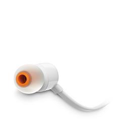 JBL Tune 110 Casque intra-auriculaire, Blanc