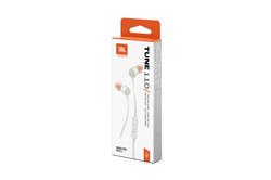 JBL Tune 110 Casque intra-auriculaire, Blanc
