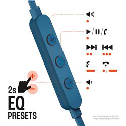 JBL Tune 310C USB Écouteurs avec prise, Bleu