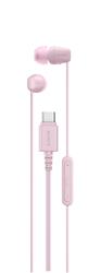 SONY IER-EX15C USB-C Wired In-ear Headphones, Pink
