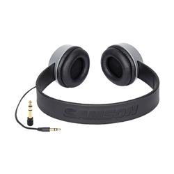 SAMSON SR450 On-Ear Studio Headphones, Black