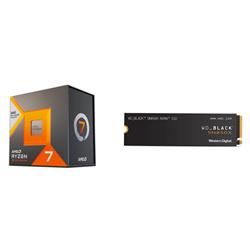 AMD Ryzen 7 7800X3D CPU + WD Black SN850X 2TB SSD