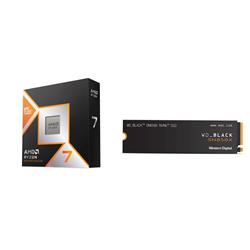 AMD Ryzen 7 9850X3D CPU +  WD Black SN850X 4TB SSD Upgrade Kit